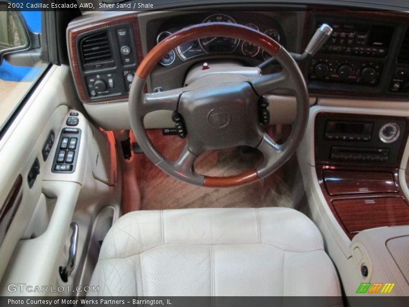 Silver Sand / Shale 2002 Cadillac Escalade AWD