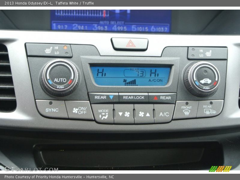 Taffeta White / Truffle 2013 Honda Odyssey EX-L