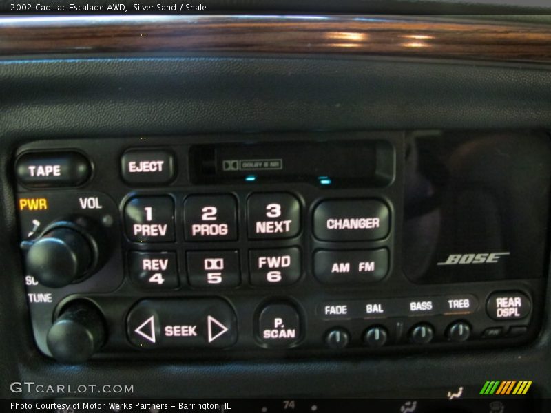 Silver Sand / Shale 2002 Cadillac Escalade AWD
