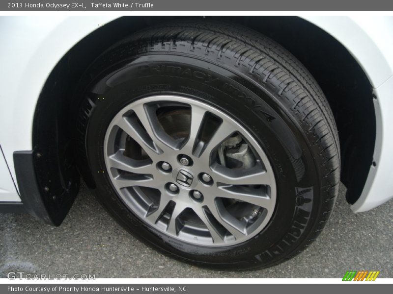 Taffeta White / Truffle 2013 Honda Odyssey EX-L