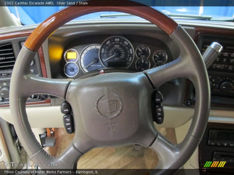Silver Sand / Shale 2002 Cadillac Escalade AWD