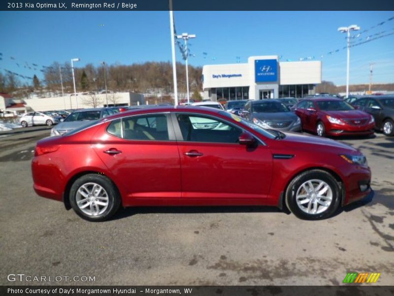 Remington Red / Beige 2013 Kia Optima LX