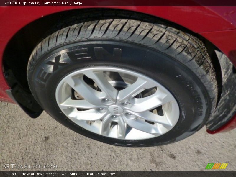 Remington Red / Beige 2013 Kia Optima LX