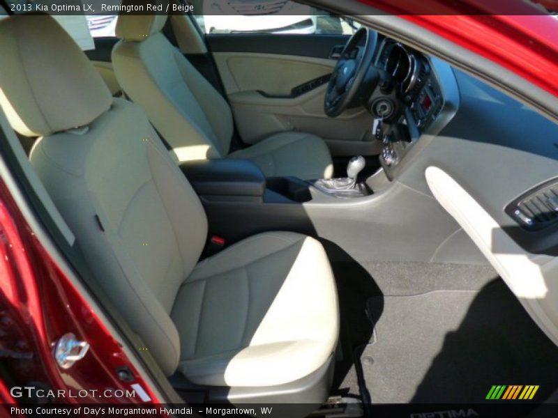Remington Red / Beige 2013 Kia Optima LX