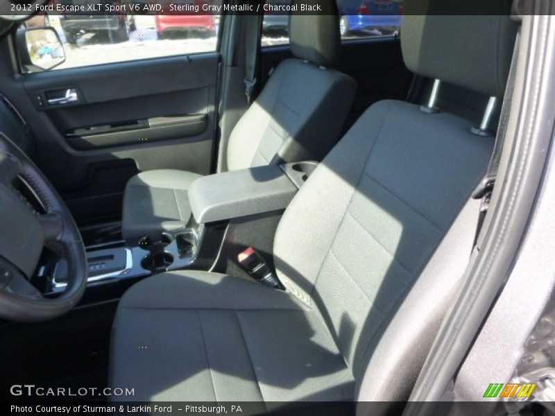  2012 Escape XLT Sport V6 AWD Charcoal Black Interior
