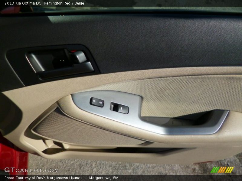 Remington Red / Beige 2013 Kia Optima LX