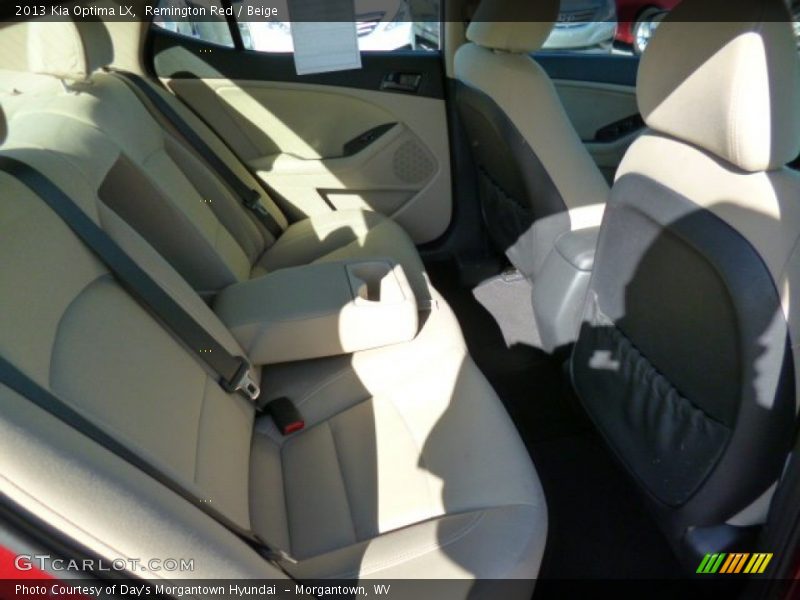 Remington Red / Beige 2013 Kia Optima LX