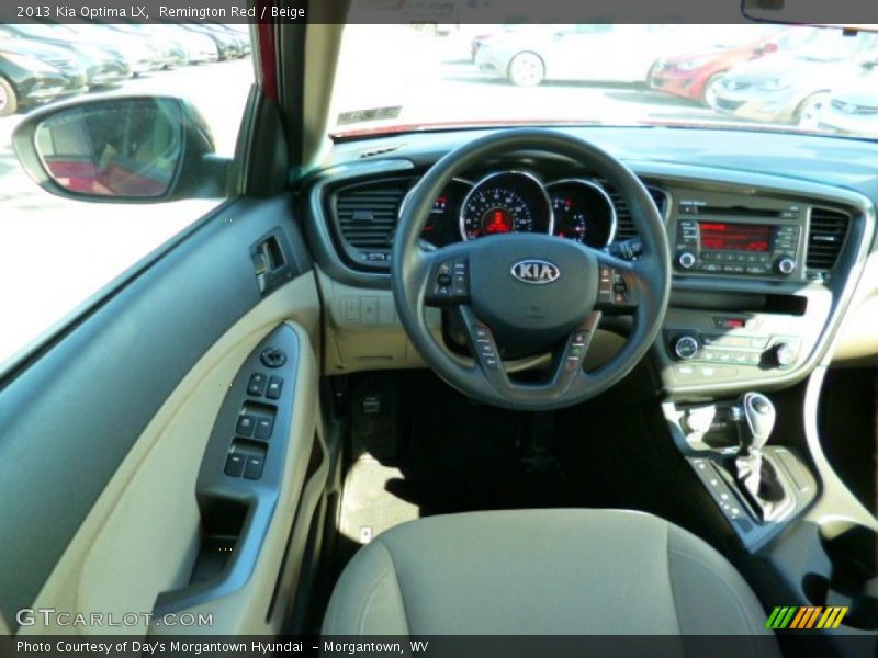Remington Red / Beige 2013 Kia Optima LX