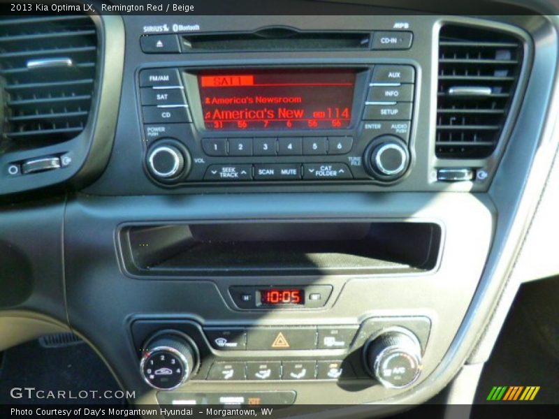 Remington Red / Beige 2013 Kia Optima LX