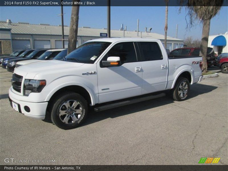 Oxford White / Black 2014 Ford F150 FX2 SuperCrew