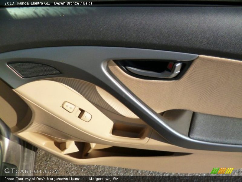Desert Bronze / Beige 2013 Hyundai Elantra GLS
