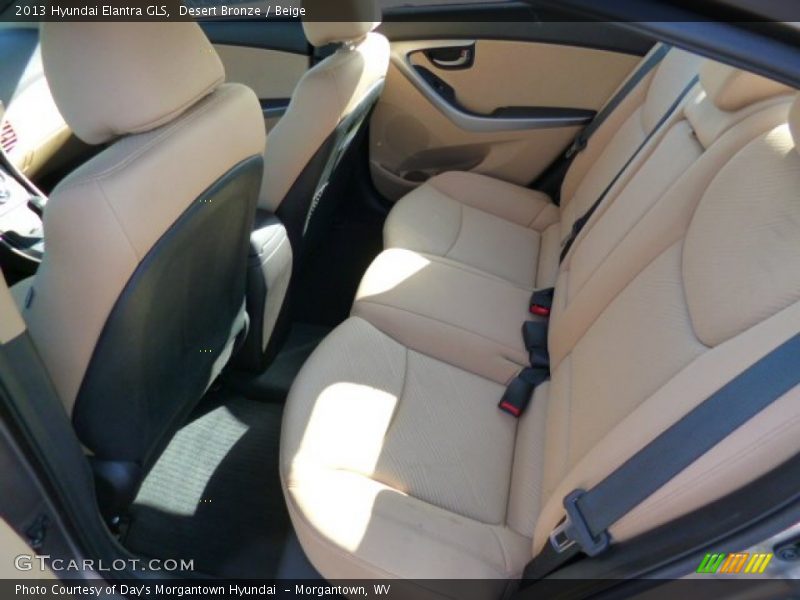 Desert Bronze / Beige 2013 Hyundai Elantra GLS