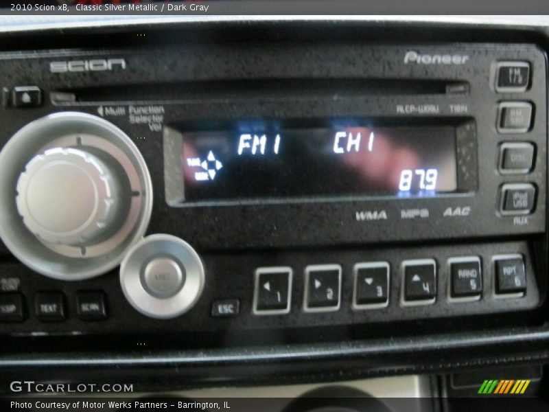 Classic Silver Metallic / Dark Gray 2010 Scion xB