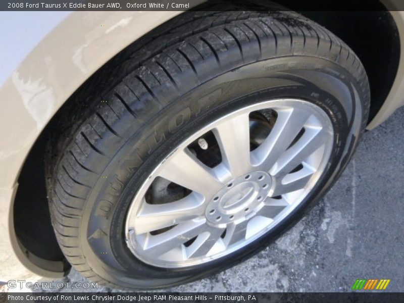 Oxford White / Camel 2008 Ford Taurus X Eddie Bauer AWD