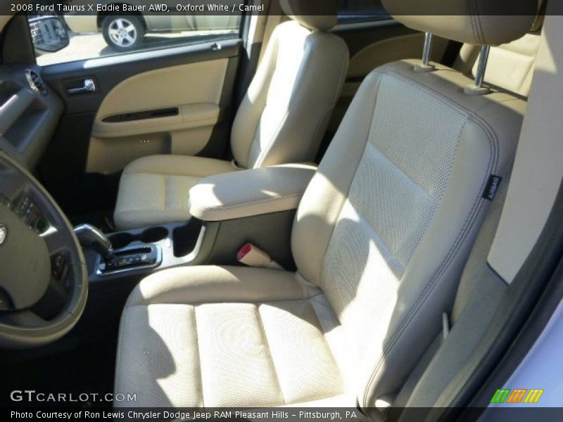 Oxford White / Camel 2008 Ford Taurus X Eddie Bauer AWD