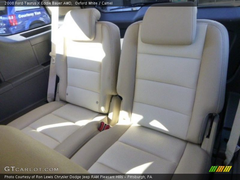 Oxford White / Camel 2008 Ford Taurus X Eddie Bauer AWD