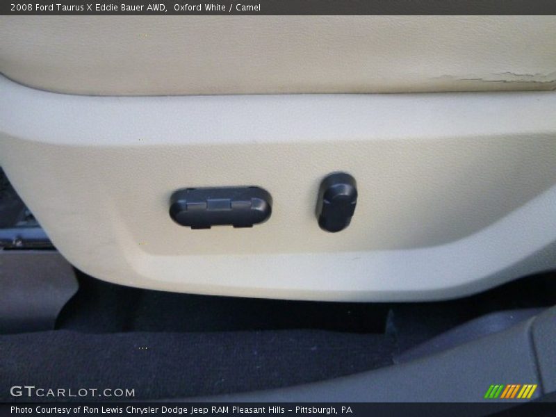 Oxford White / Camel 2008 Ford Taurus X Eddie Bauer AWD
