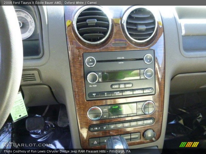 Oxford White / Camel 2008 Ford Taurus X Eddie Bauer AWD