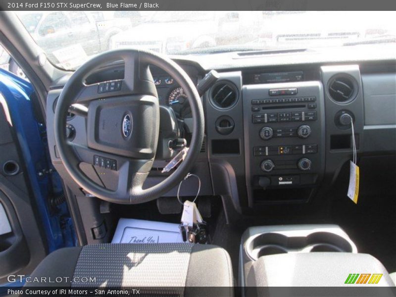 Blue Flame / Black 2014 Ford F150 STX SuperCrew