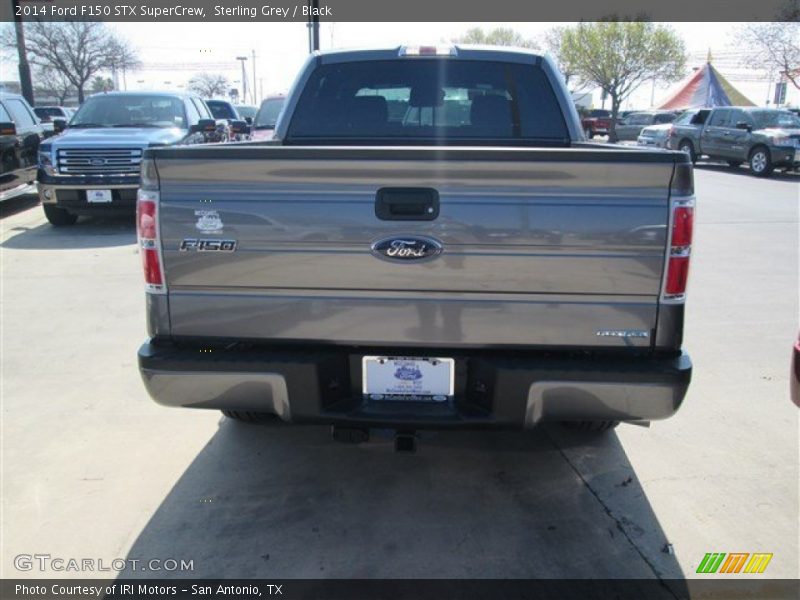 Sterling Grey / Black 2014 Ford F150 STX SuperCrew