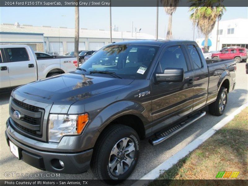 Sterling Grey / Steel Grey 2014 Ford F150 STX SuperCab