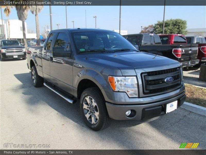 Sterling Grey / Steel Grey 2014 Ford F150 STX SuperCab