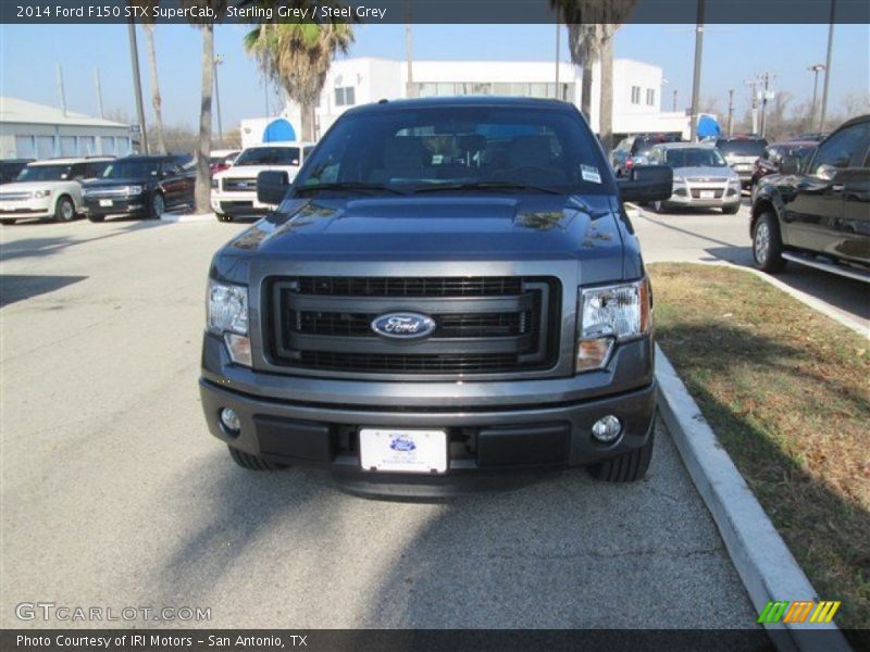 Sterling Grey / Steel Grey 2014 Ford F150 STX SuperCab