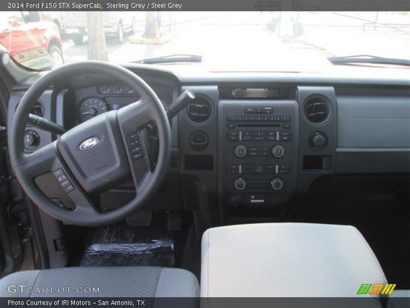 Sterling Grey / Steel Grey 2014 Ford F150 STX SuperCab