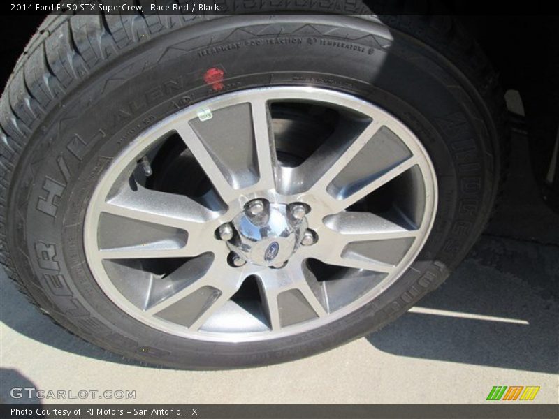 Race Red / Black 2014 Ford F150 STX SuperCrew