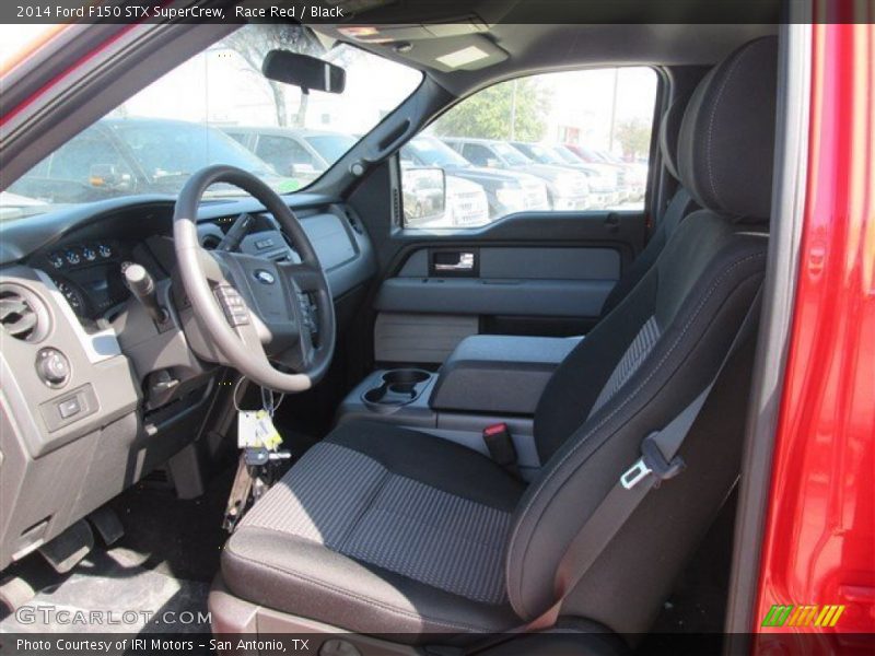 Race Red / Black 2014 Ford F150 STX SuperCrew