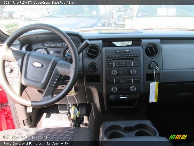 Race Red / Black 2014 Ford F150 STX SuperCrew