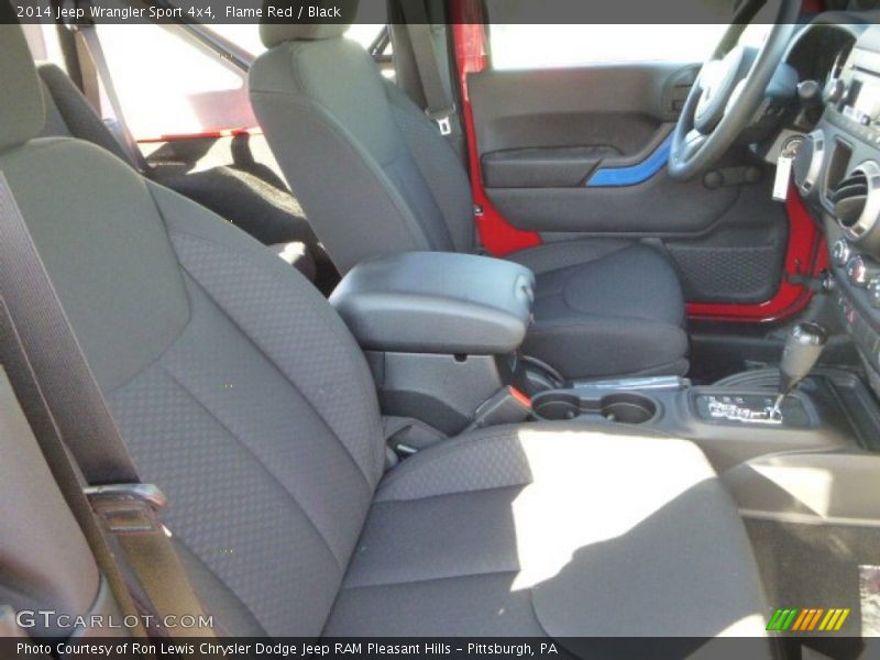 Flame Red / Black 2014 Jeep Wrangler Sport 4x4