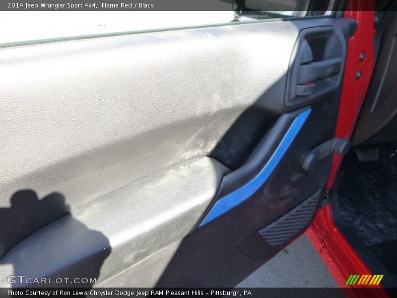Flame Red / Black 2014 Jeep Wrangler Sport 4x4