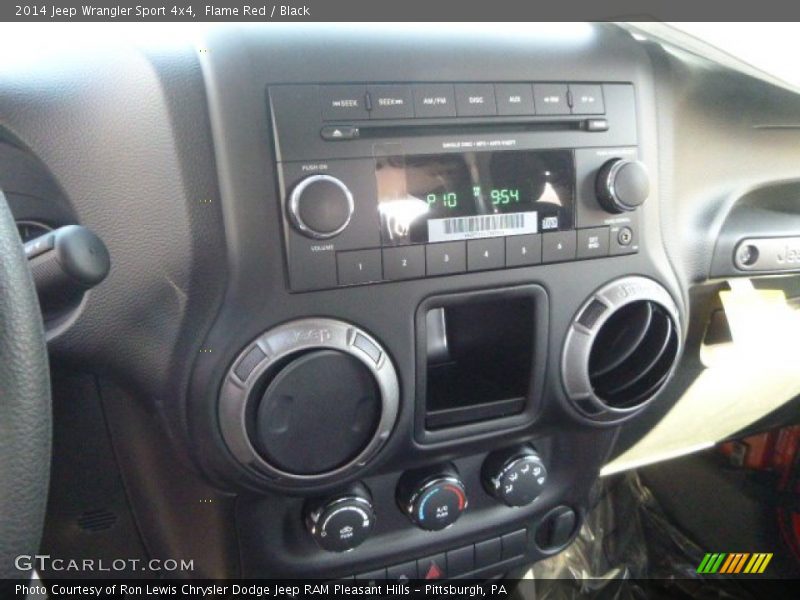 Flame Red / Black 2014 Jeep Wrangler Sport 4x4