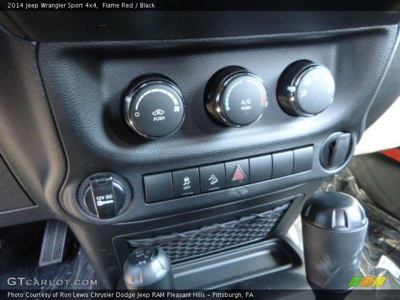 Flame Red / Black 2014 Jeep Wrangler Sport 4x4