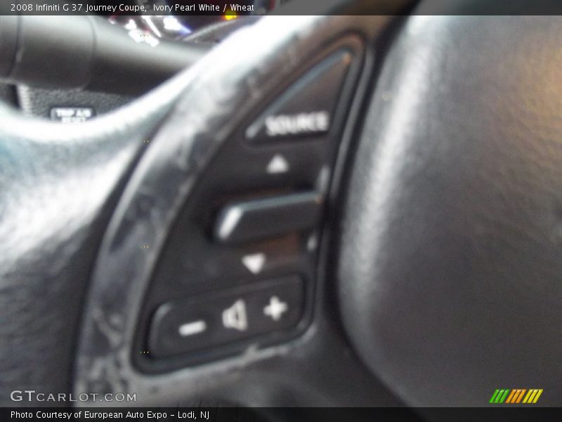Ivory Pearl White / Wheat 2008 Infiniti G 37 Journey Coupe