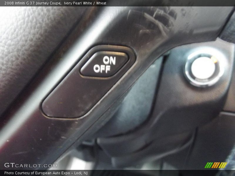 Ivory Pearl White / Wheat 2008 Infiniti G 37 Journey Coupe