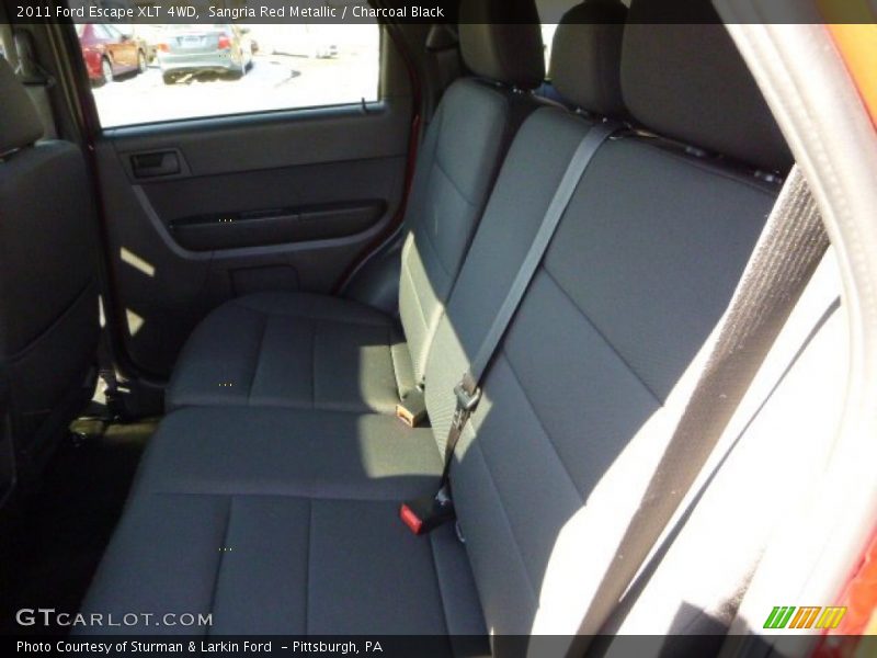 Sangria Red Metallic / Charcoal Black 2011 Ford Escape XLT 4WD