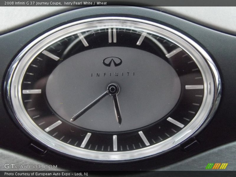 Ivory Pearl White / Wheat 2008 Infiniti G 37 Journey Coupe