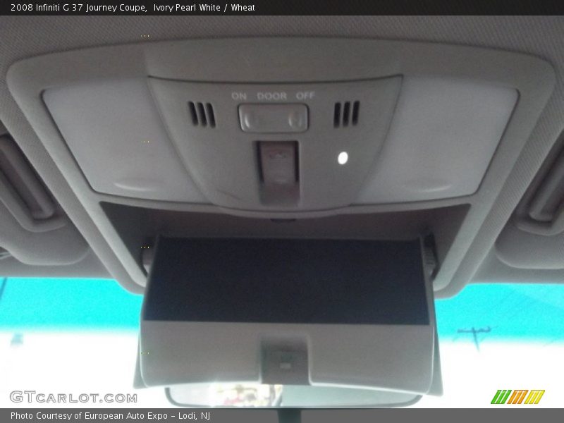 Ivory Pearl White / Wheat 2008 Infiniti G 37 Journey Coupe