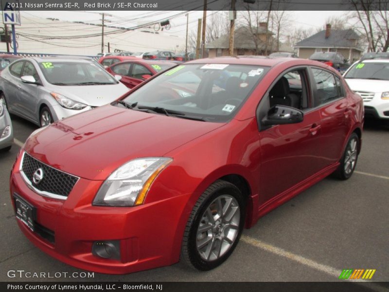 Red Brick / SE-R Charcoal 2011 Nissan Sentra SE-R