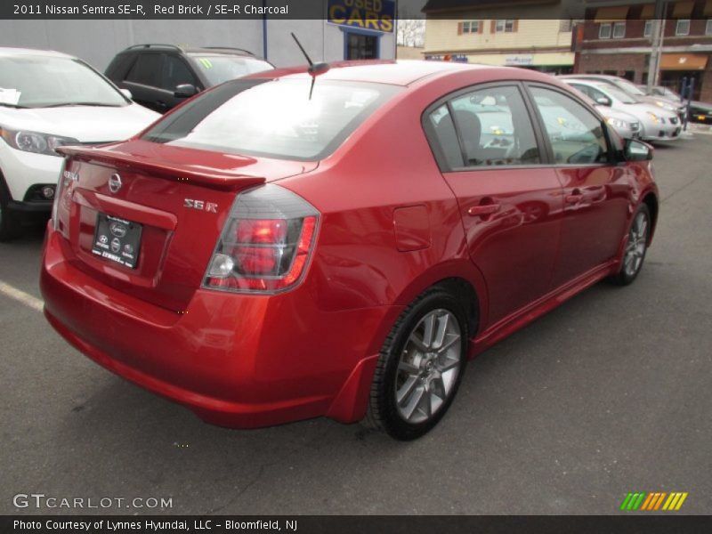 Red Brick / SE-R Charcoal 2011 Nissan Sentra SE-R