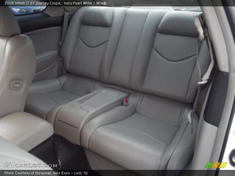 Ivory Pearl White / Wheat 2008 Infiniti G 37 Journey Coupe