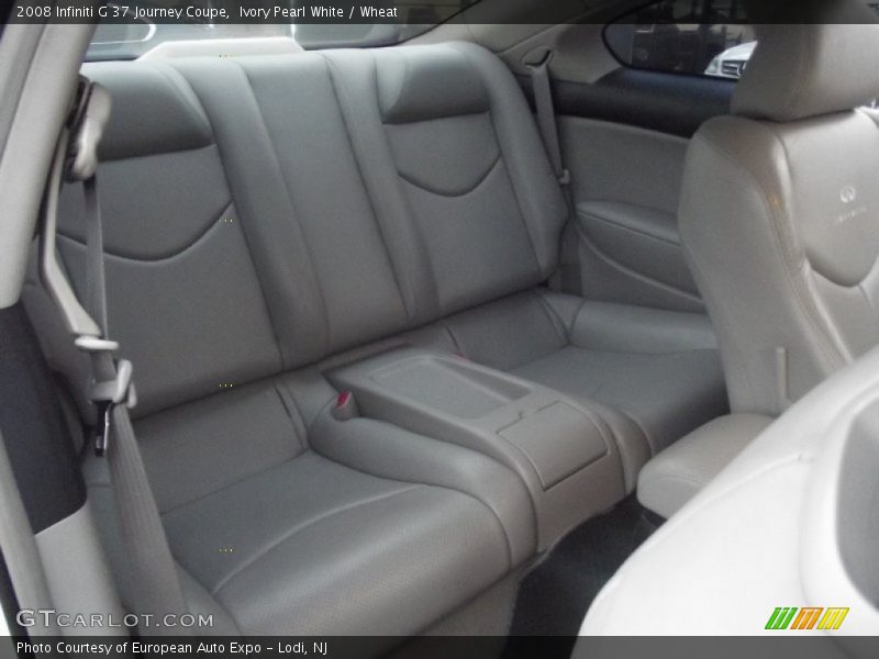 Ivory Pearl White / Wheat 2008 Infiniti G 37 Journey Coupe