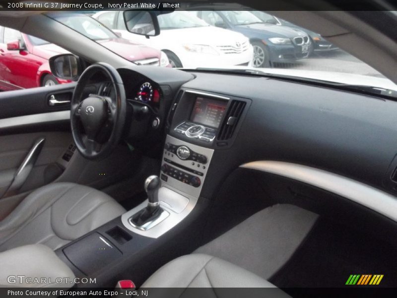 Ivory Pearl White / Wheat 2008 Infiniti G 37 Journey Coupe