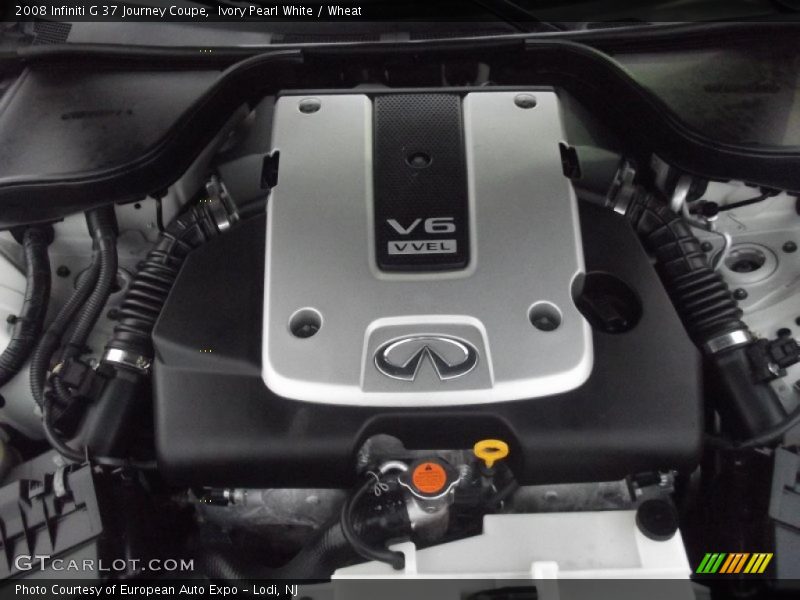 Ivory Pearl White / Wheat 2008 Infiniti G 37 Journey Coupe