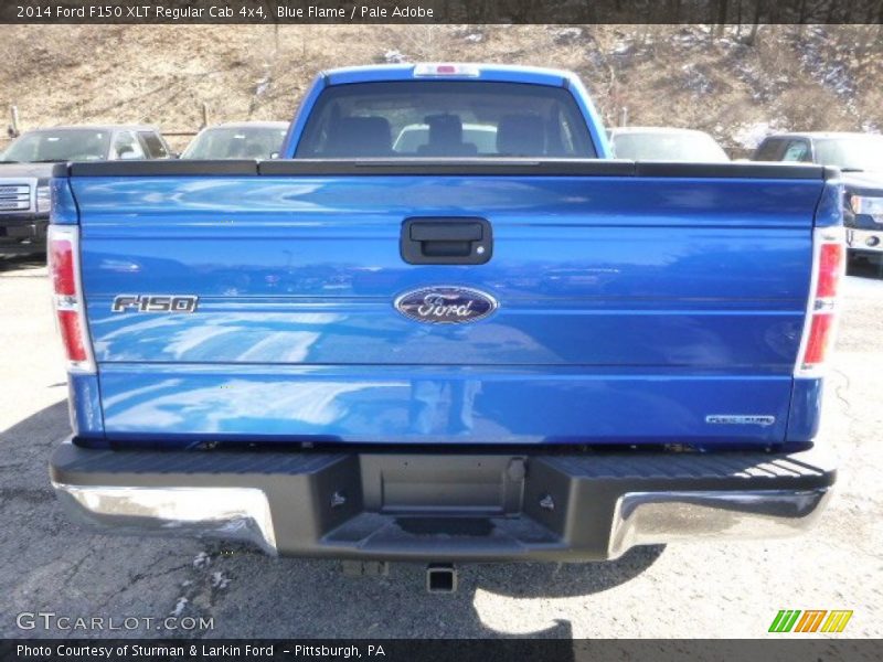 Blue Flame / Pale Adobe 2014 Ford F150 XLT Regular Cab 4x4