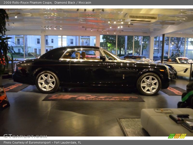 Diamond Black / Moccasin 2009 Rolls-Royce Phantom Coupe
