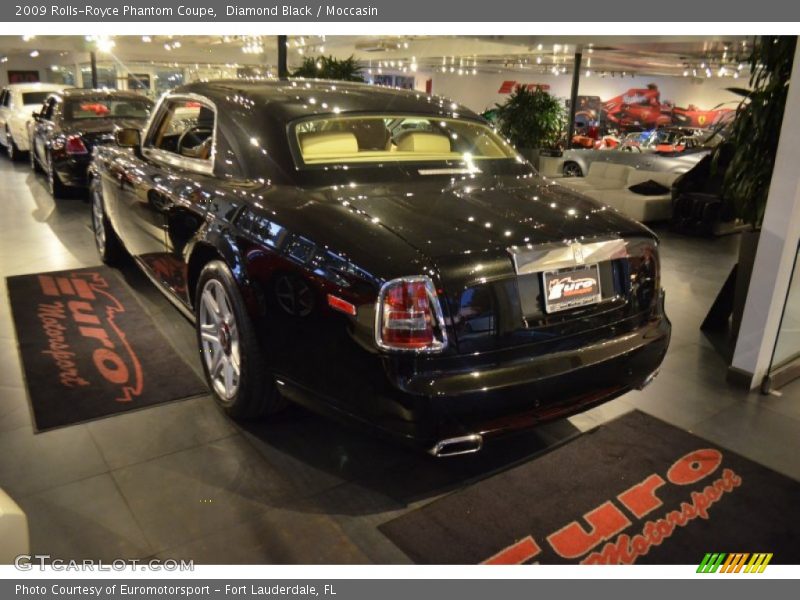 Diamond Black / Moccasin 2009 Rolls-Royce Phantom Coupe