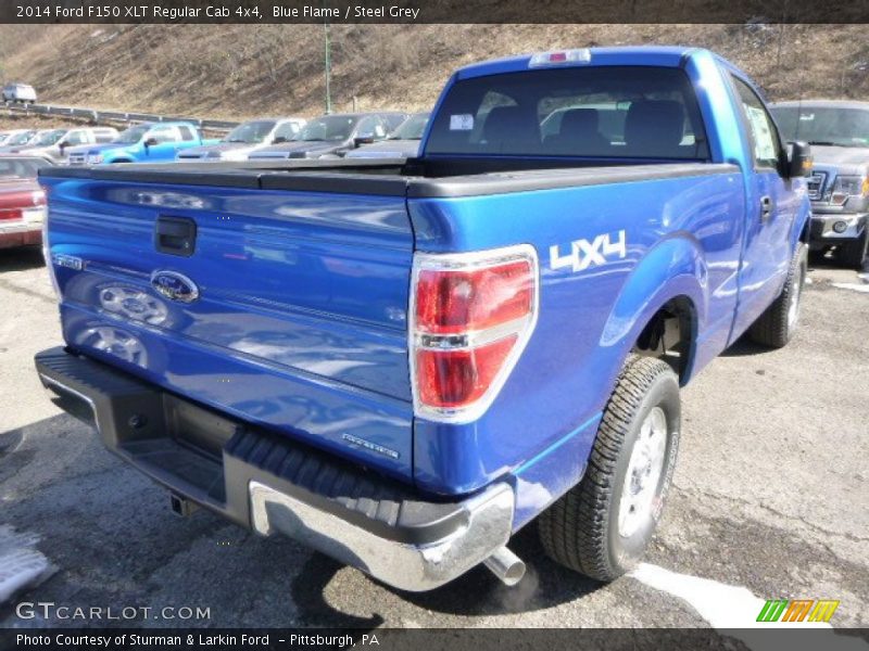 Blue Flame / Steel Grey 2014 Ford F150 XLT Regular Cab 4x4